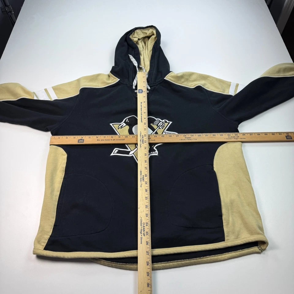 Sudadera con Capucha Reebok Pittsburgh Penguins Para Hombre Extra Grande XL Sudadera con Capucha NHL Foto 4 de 4