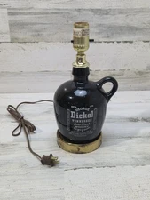 Vintage George Dickel Whisky Jug Merle Haggard Table Lamp Rare