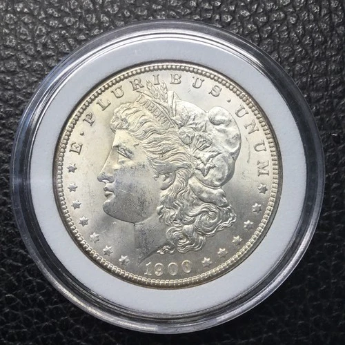 1900 morgan silver dollar BU