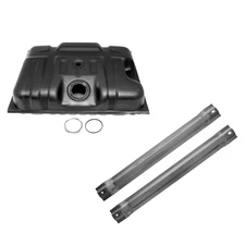 Fuel Gas Tank w/ Straps Kit Set 18 Gallon NEW for Ford F-Series Pickup Truck