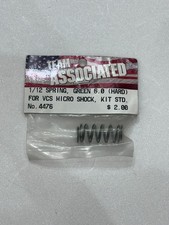 Team Associated AS4476 1/12 SPRING GREEN 6.0 (HARD) FOR VCS MICRO SHOCK KIT STD