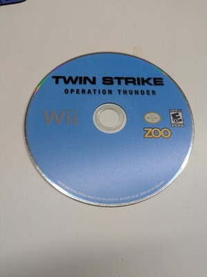 Twin Strike: Operation Thunder (Nintendo Wii, 2008) Disc Only