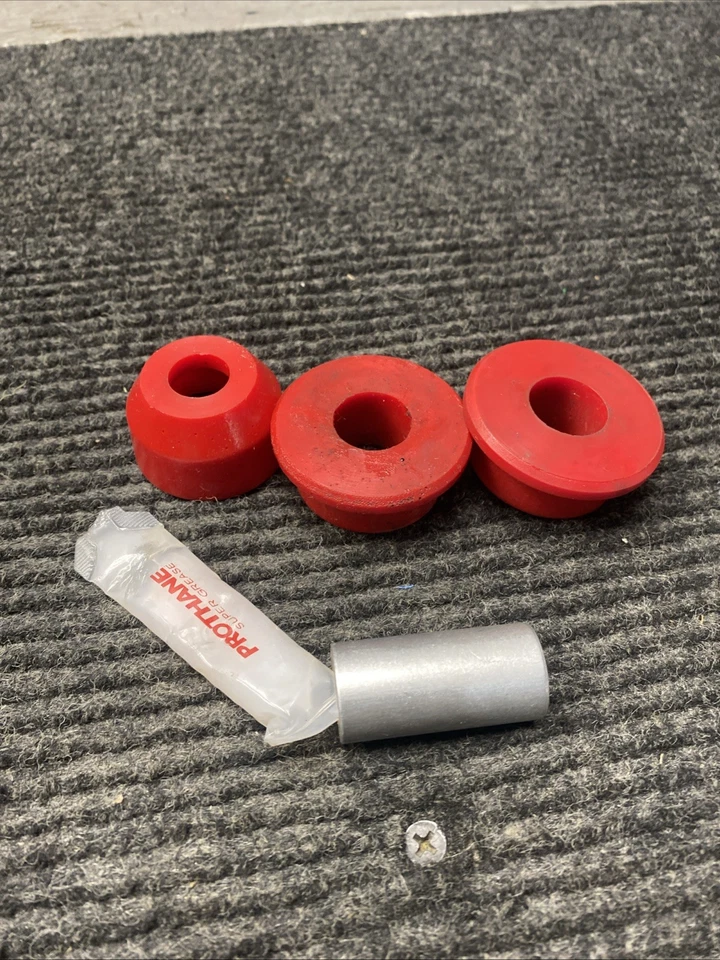 Prothane 1-1205 Red Front Track Arm Bushing Kit for TJ - Image 2 of 4