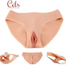 Silicone Panty Fake Vagina Plump Hips Underwear Hip Pants Crossdresser