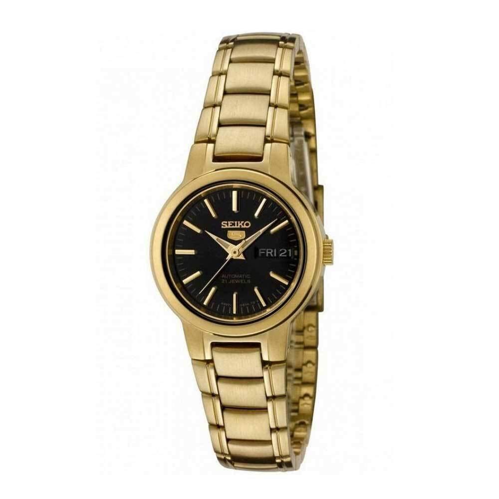 SEIKO Series 5 Automatic Black Dial Ladies Watch SYMK22K1  display picture 3