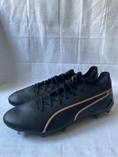Puma KING ULTIMATE FG/AG Soccer Cleats Black Copper Rose Mens Size 11 107563-07