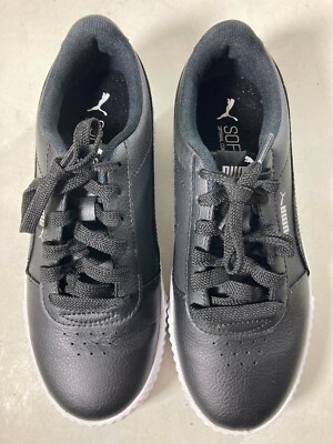 Puma Ladies' Carina Platform Shoes ~ Black G/B (Select Size)