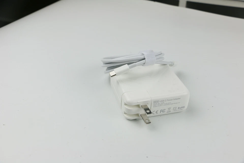 Adaptador de corriente 96W tipo C para MacBook Pro 14" 16" A2141 A2166 con cable de 6,56 pies Foto 4 de 4