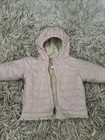 The North Face Jacket Infant 3-6 M Reversible Pink Puffer Cream Fur — photo 2