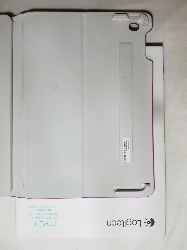 Magneta Pink Logitech Type+ Protective iPad Air 2 Case Cover Integrated Keyboard - Image 4 of 4