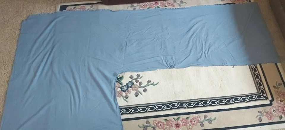 Cotton Fabric lot of 3: scrap large strips for crafts quilting etcetera projects - Image 4 of 4