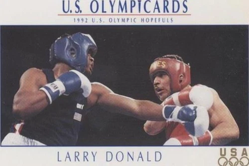 1992 Impel U.S. Olympicards - Larry Donald #24
