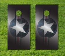 Air Force Cornhole Board Game Decal Wraps USA High Quality Image Bag Laminated 