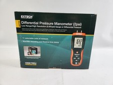 Extech HD700 Differential Pressure Manometer - 2PSI - Brand New
