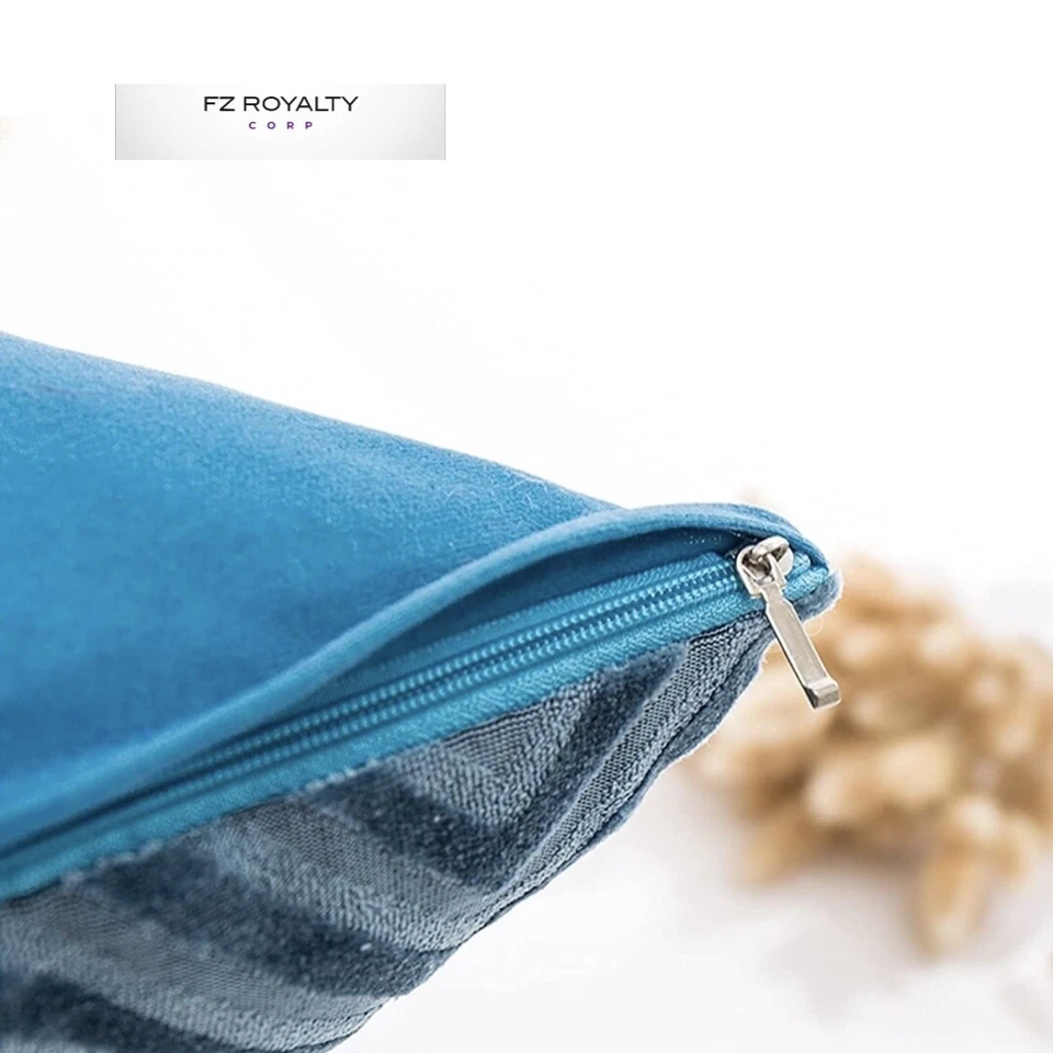 Juego De 2 Funda Almohadas Decorativas 18x18 Foto 3 de 4