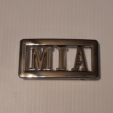 MIA Custom Personalized Name Belt Buckle -Put your name or word on Buckle