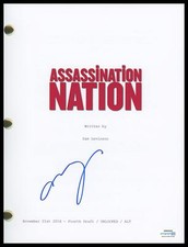 Odessa Young "Assassination Nation" AUTOGRAPH Signed Full Script Screenplay ACOA