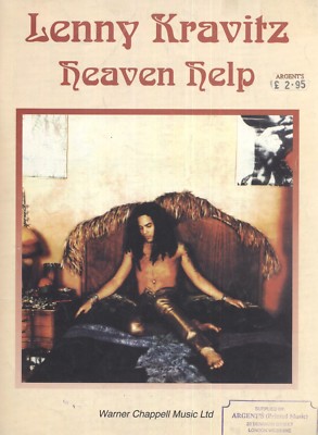 Original LENNY KRAVITZ Noten HIMMELSHILFE 1993
