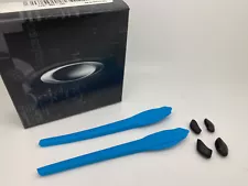 AUTHENTIC OAKLEY FLAK 2.0 EAR SOCKS & NOSE PADS KIT Sky Blue