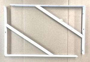 Knape & Vogt Heavy Duty Shelf Bracket 208WH500 [Lot of 2] USED