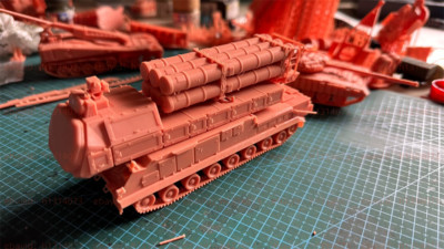3d Printed 1/72/144 Buk-M3 Surface-to-Air Missile System Unpainted Kit