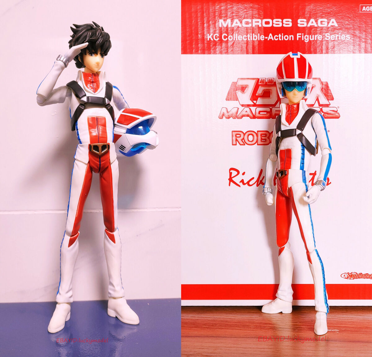 KitzConcept Robotech 1/12 Macross Rick Hunter Action Figure KitzConcept Robotech 1/12 Macross Rick Hunter Action Figure