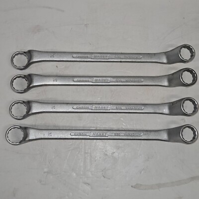 Hazet 630 Double Box Wrenches   Lot of 4   24mm x 22mm   Brand New Germany
