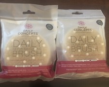Set of 2 Daily Concepts Daily Detox Massaging Brush New Sealed