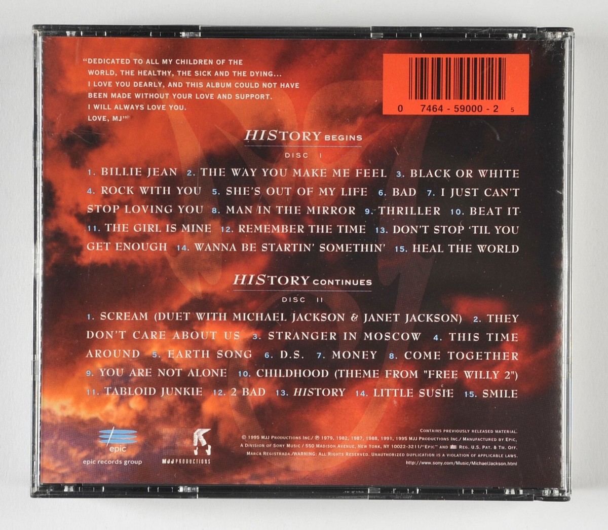 マイケルジャクソン ヒストリー Michael Jackson = マイケル