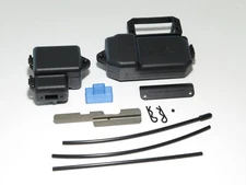 TLR04009 LOSI TLR 8IGHT-XT/XTE TRUGGY RX BATTERY BOXES SERVO MOUNT CHASSIS BRACE