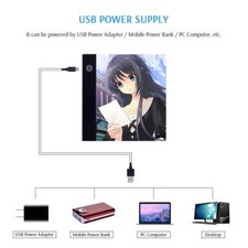 Light Box Tracer Dimmable LED USB Power Art Craft Pad Artists Drawing Sketching