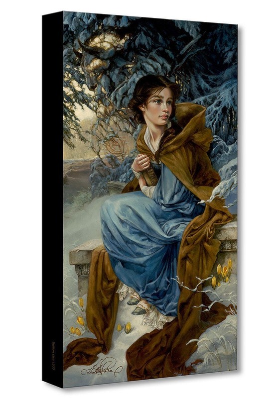 Beauty and The Beast Disney Heather Edwards Ltd Ed TOC Love Blooms in Winter