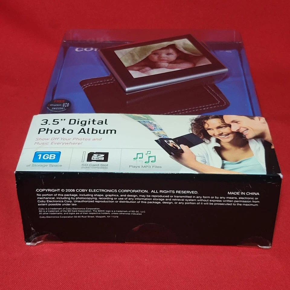 Coby DP 350 Digital Photo Album 1GB 1000 Photos 2008 - Image 4 of 4