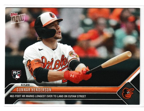 2023 Topps Now 425 Gunnar Henderson