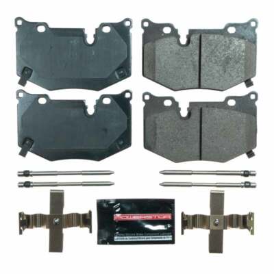 Power Stop Z23-8010 Rear Carbon Brake Pads Set for 20-25 Chevy Corvette C8 Z51