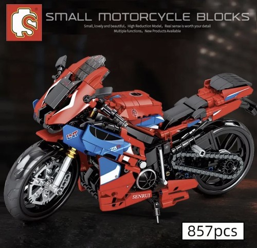 Honda Racing ⭐️BOXED⭐️By Sembo 857 Pieces - Picture 7 of 9