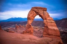 Delicate Arch Photography Print: Moab Utah Arches National Park Landscape Photp