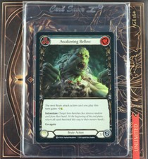 Flesh And Blood Awakening Bellow Pitch(3) Rainbow Foil Unl WTR034 