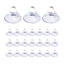 24Pcs Car Glass Windshield Sunshade Suction Cups PVC Sucker for Windows Bathroom