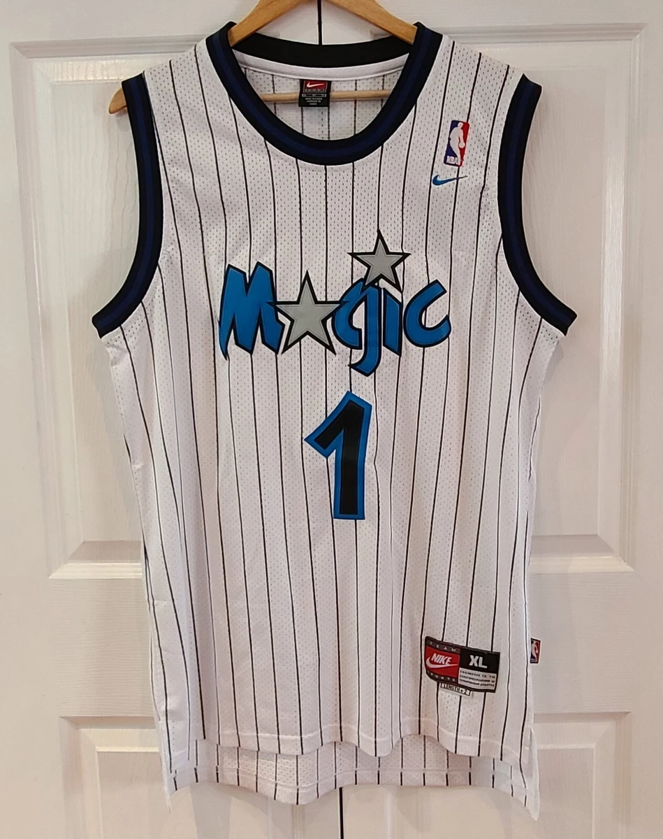 NBA, Shirts, Penny Hardaway White Orlando Magic Throwback Nba Jersey Mens  Large