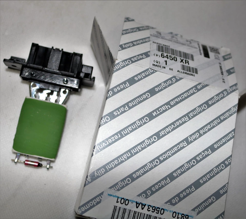 RELÉ RESISTOR-BOXER CITROEN GENUÍNO/BOXER III 6450XR - Imagem 3 de 3