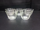 Vintage Pyrex Glass Custard Bowls Cups 5 Oz. 462 E-21 Made In USA Set Of 5