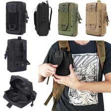 Tactical Molle Phone Pouch Holster Bag EDC Utility Cellphone Holder Waist Pack