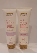 2 Raw Sugar Not So Dry Shampoo Aloe + Bamboo 4 fl oz. NEW 
