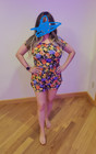 Blue And Salmon Rompers And Dresses Bundle Cute Mini Bundle Women’s Clothing — photo 5