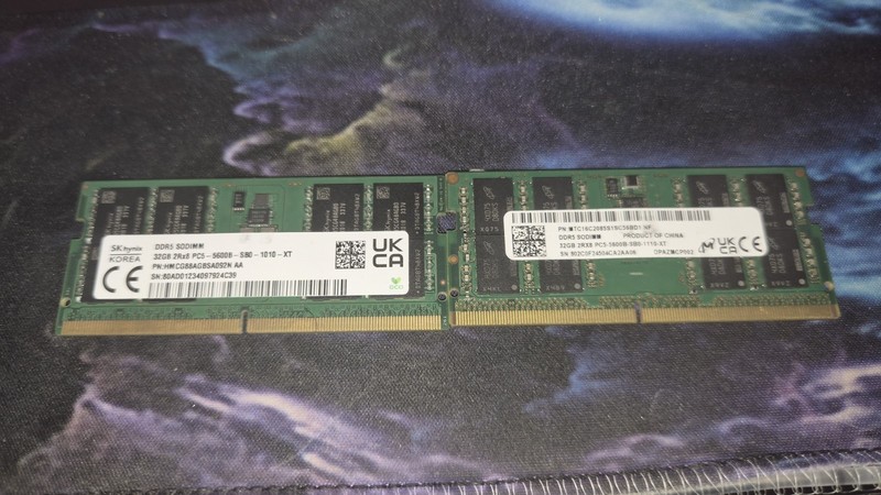 64GB (2x32GB) DDR5-5600MHz