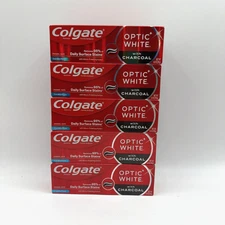 Colgate Toothpaste with Charcoal Cool Mint Paste 4.2 Ounce 5 Pack