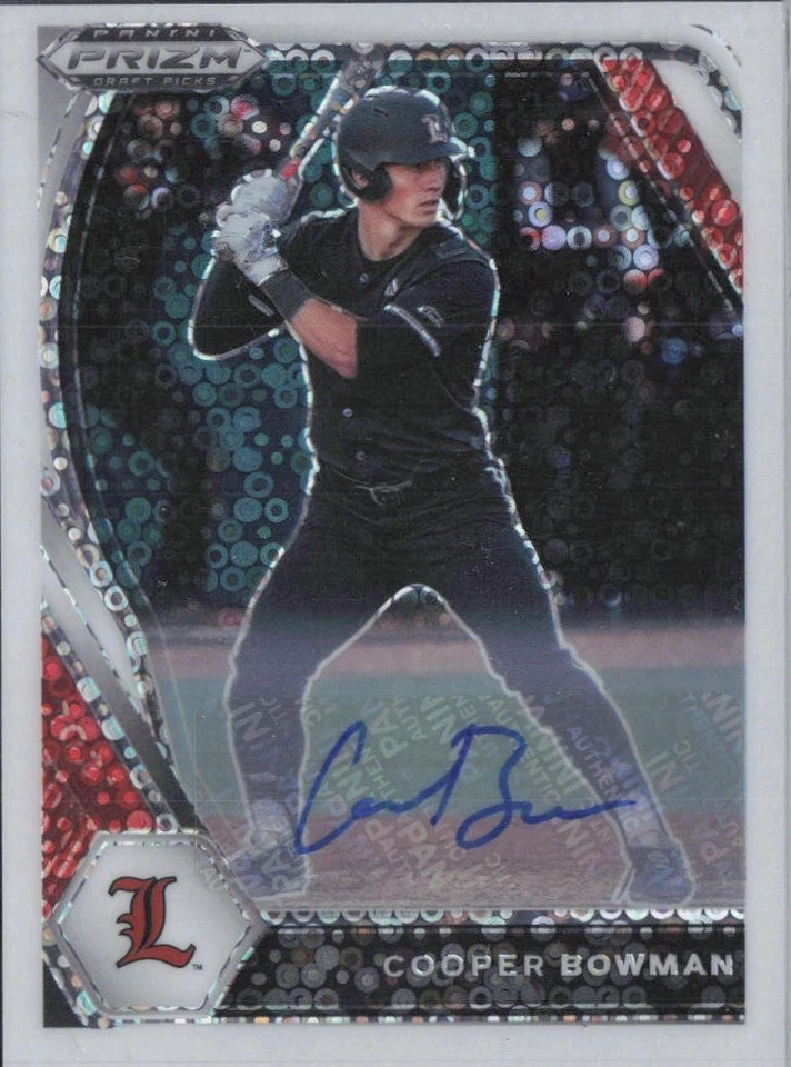 Blue Donut Circle Prizm Autographs