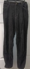 Vintage Gitano Black Corduroy Pants Size Size 8 100 Cotton