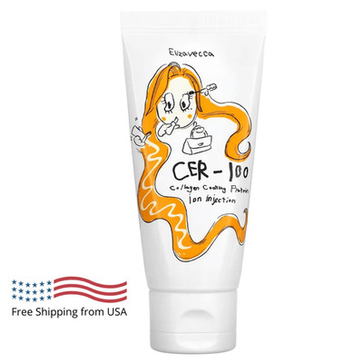Elizavecca CER-100 Collagen Coating Protein Ion Injection Hair Essence 50ml